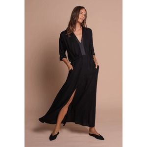 Uma and Leopold Maxi Kaftan Dress